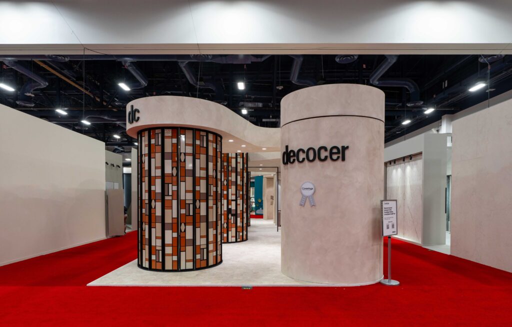 Decocer Coverings 2026 Best Booth award